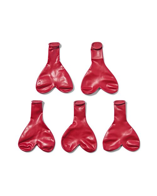 lot de 8 ballons cœurs