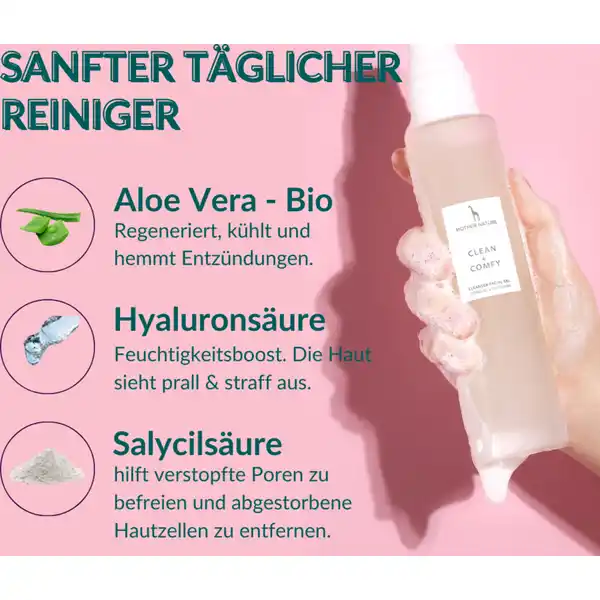 Clean + Comfy - Cleanser Facial Gel