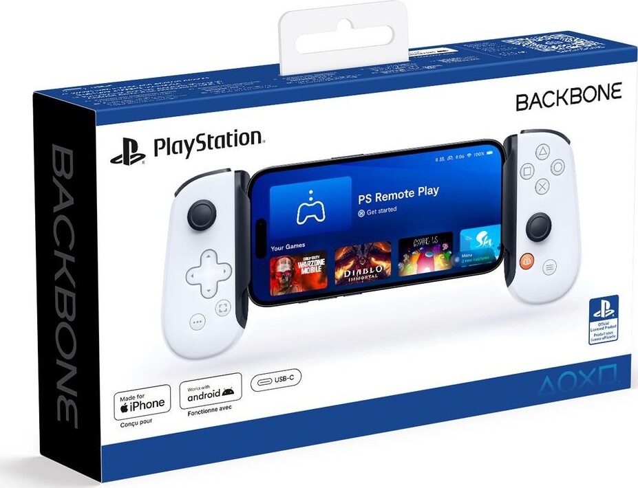 Backbone - One Mobile Gaming Controller For Android - Playstation Edition - New