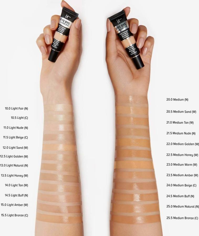 It Cosmetics Bye Bye Under Eye Concealer Light Nude 11.0 12ml