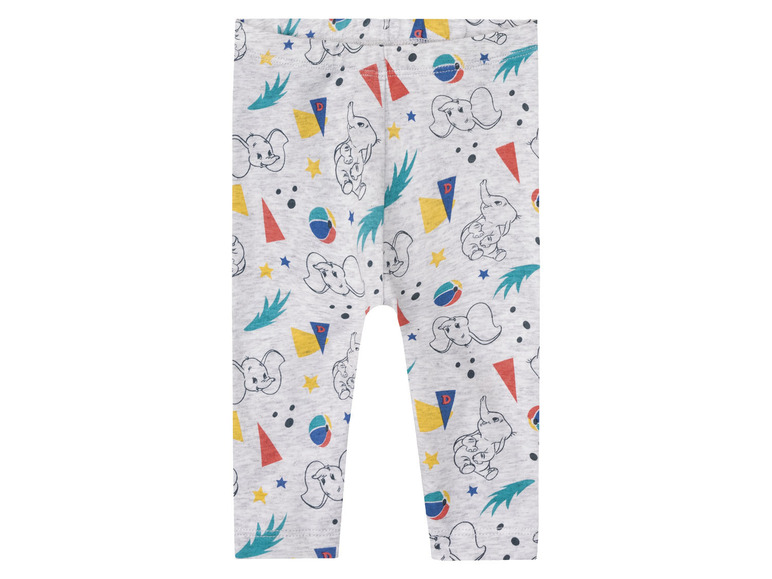 Baby leggings, 2 stuks, met hoog bio-katoengehalte