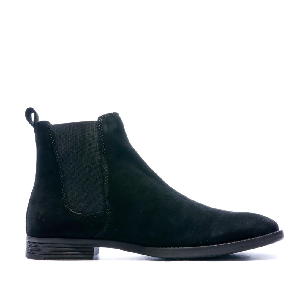 Chevignon Bottines Noir en Daim homme Chevignon Bamel