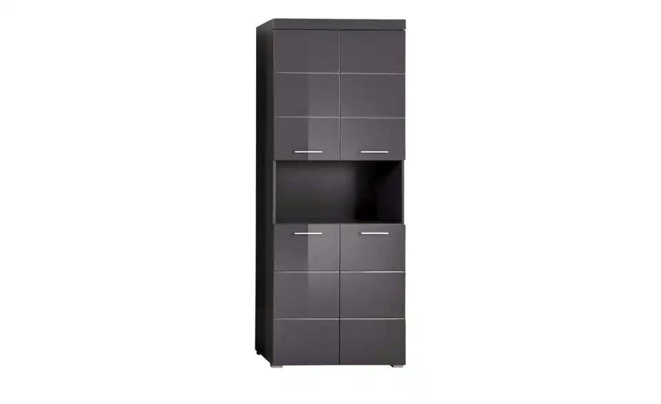 Hochschrank breit Amanda Agave grau