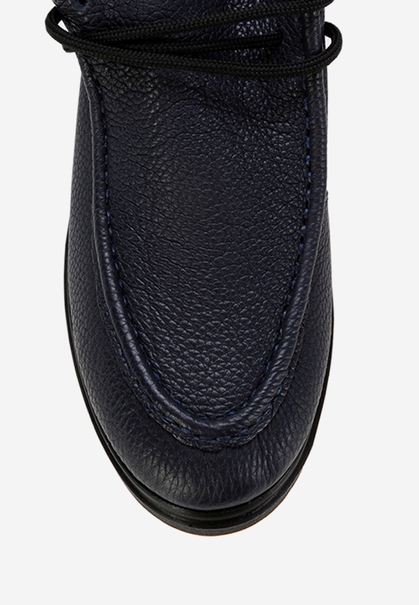 Chaussures casual femme en cuir bleus Osuna