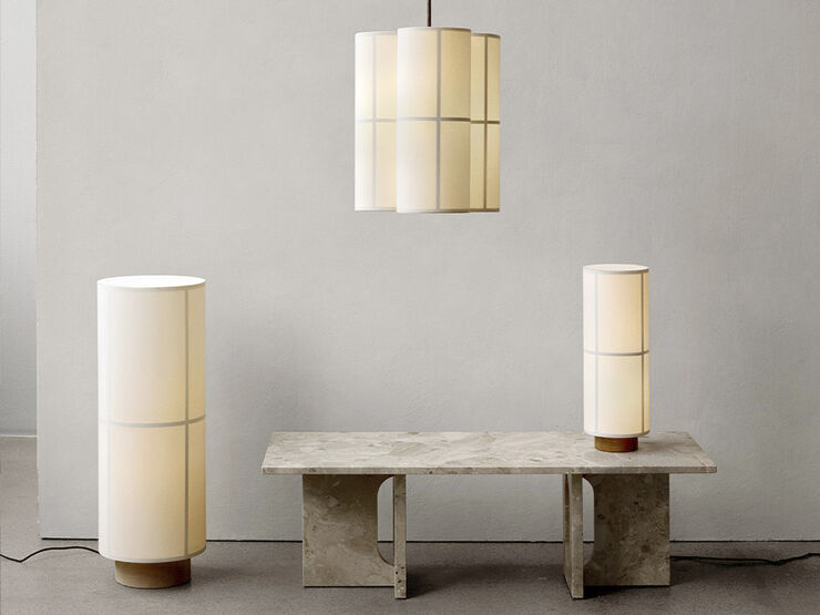 Audo Copenhagen Hashira Pendant, Cluster, Large, Ra Beige