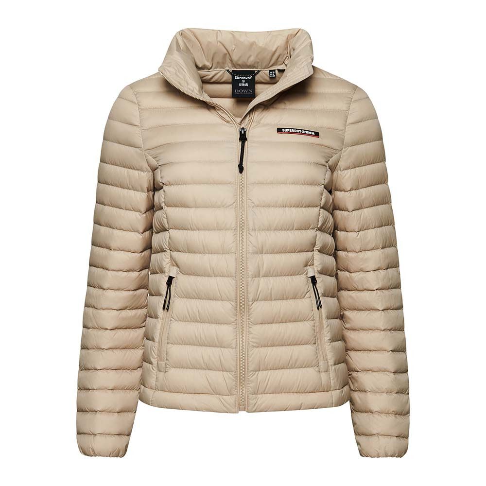 Superdry CODE TECH CORE - Doudoune Femme feather grey