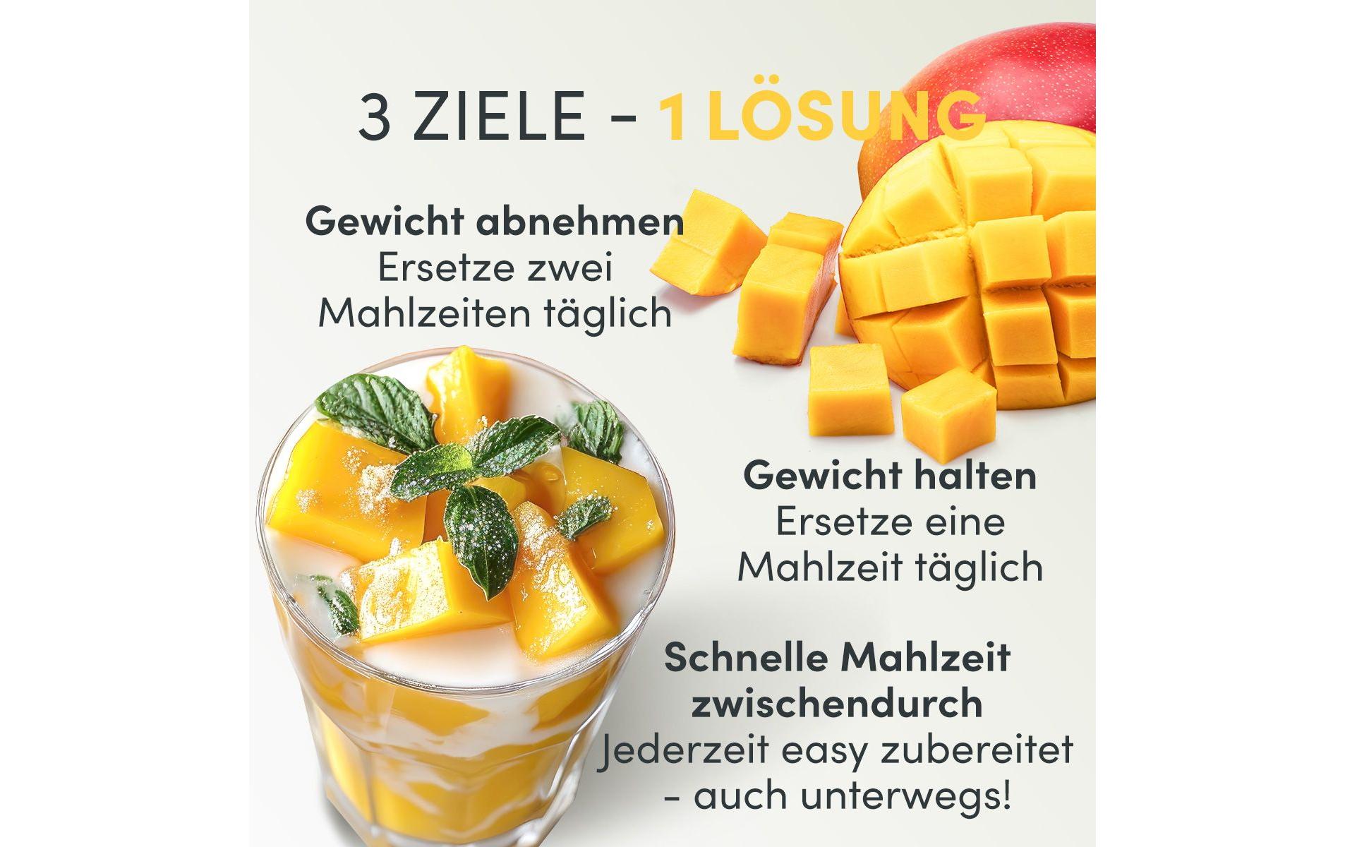 Slim Shake Mango Lassi 420 gMahlzeitenersatz mit Süssungsmitteln Mango Lassi