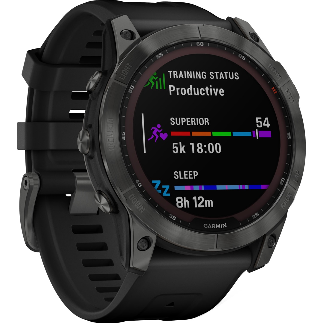 Garmin Fenix 7X Solar Schiefergrau / Schwarz