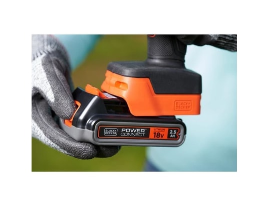 BLACK & DECKER - Sécateur électrique Sécateur black+decker - batterie lithium 18v 2ah - capacité