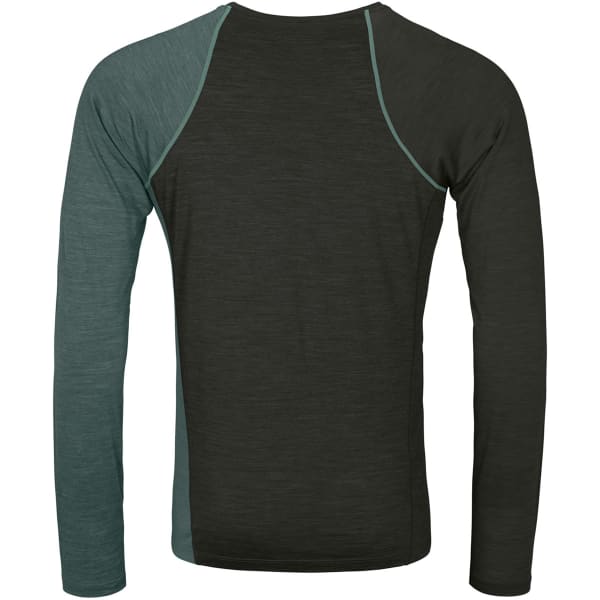 T-shirt randonnée ORTOVOX 120 COOL TEC FAST UPWARD LS DARK ARCTIC GREY