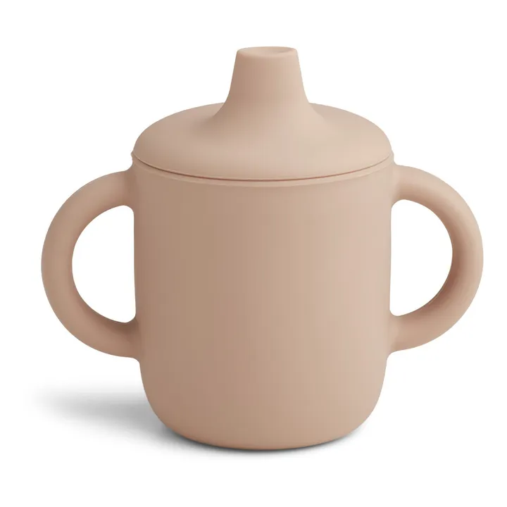 Liewood Tasse d'apprentissage Neil en silicone | Rose