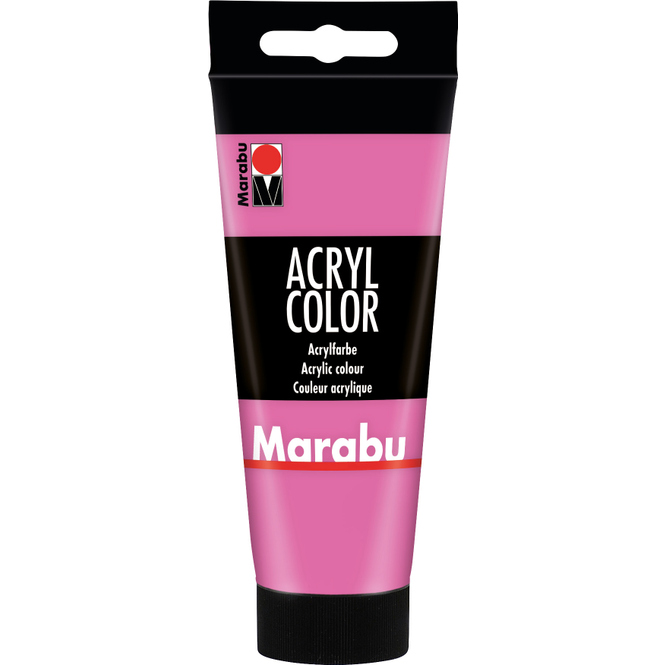 Marabu - Acryl Farbe - Pink -1 Tube á 100 ml