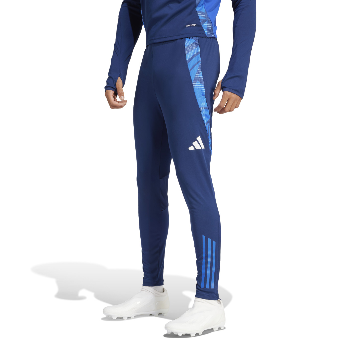 Adidas Tiro 24 Competition Trainingsbroek Donkerblauw Blauw Wit