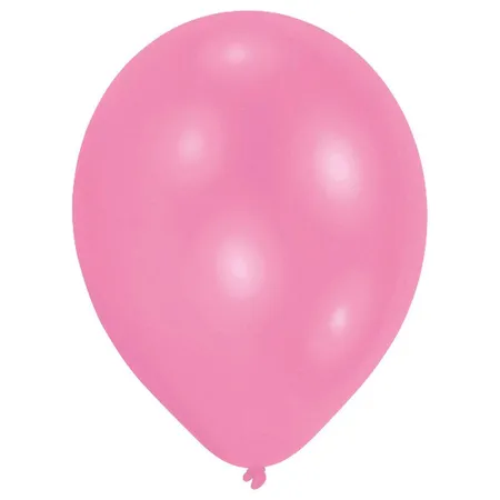 amscan 25 Latexballons Pink