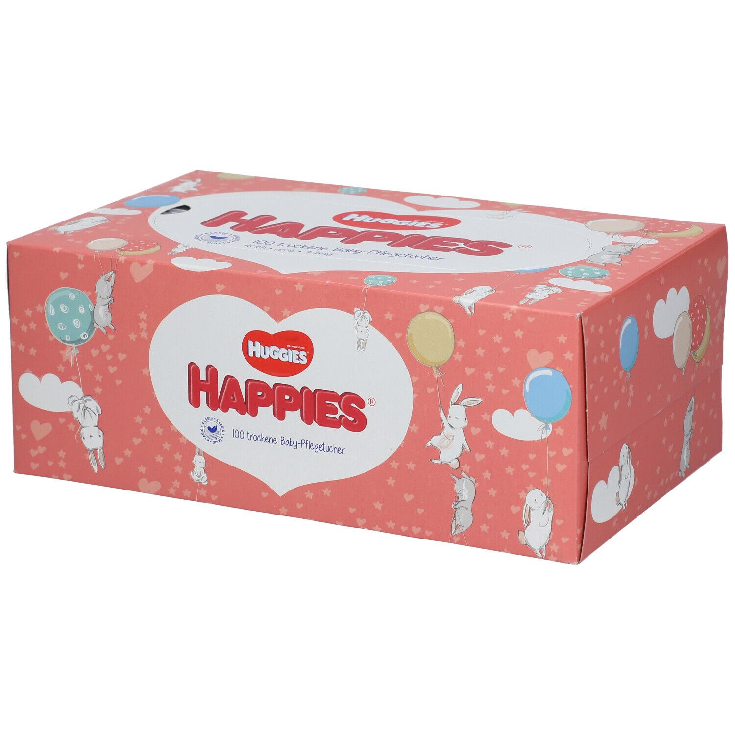 Huggies® Happies® trockene Baby-Pflegetücher