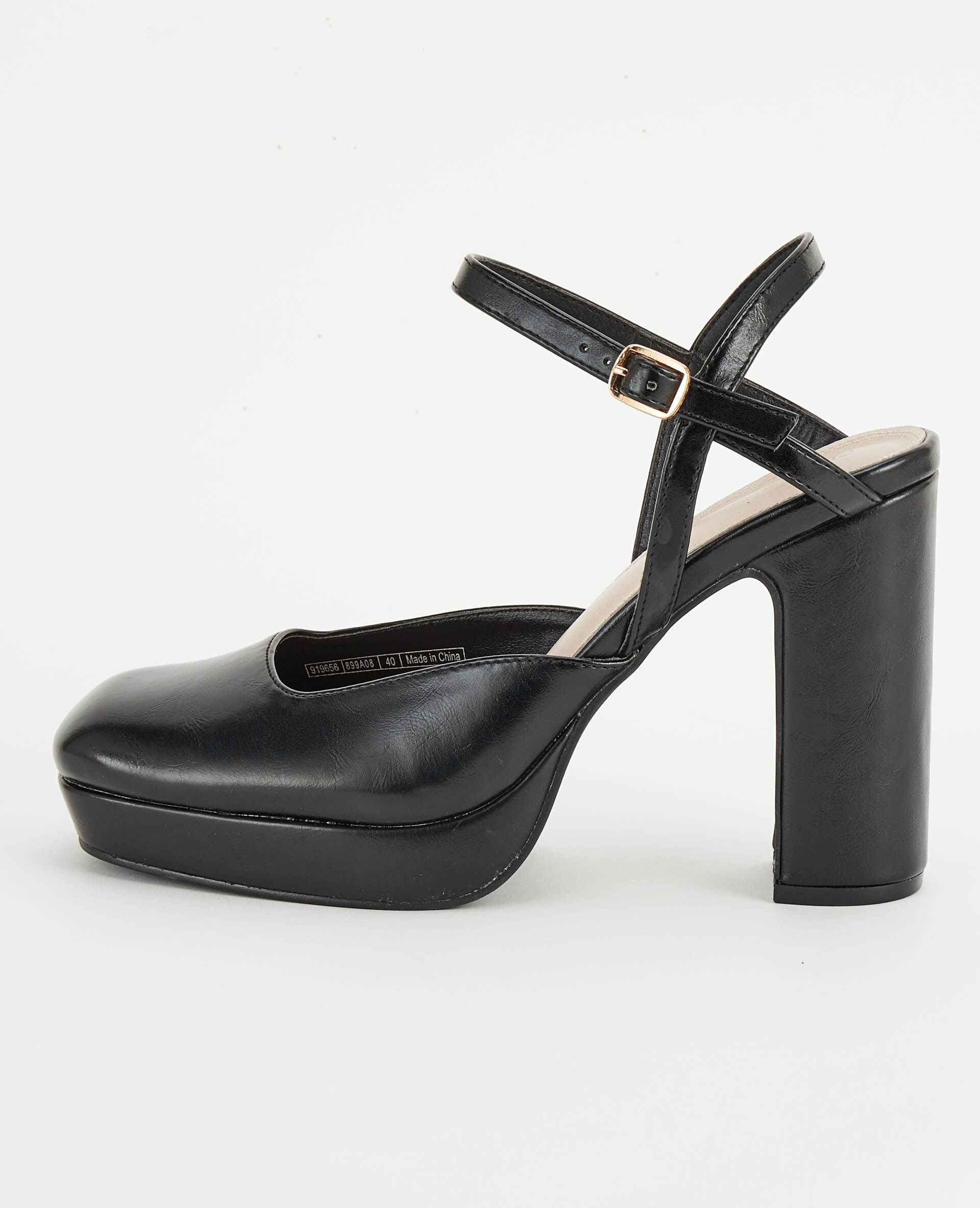 Sandales babies plateforme - Noir