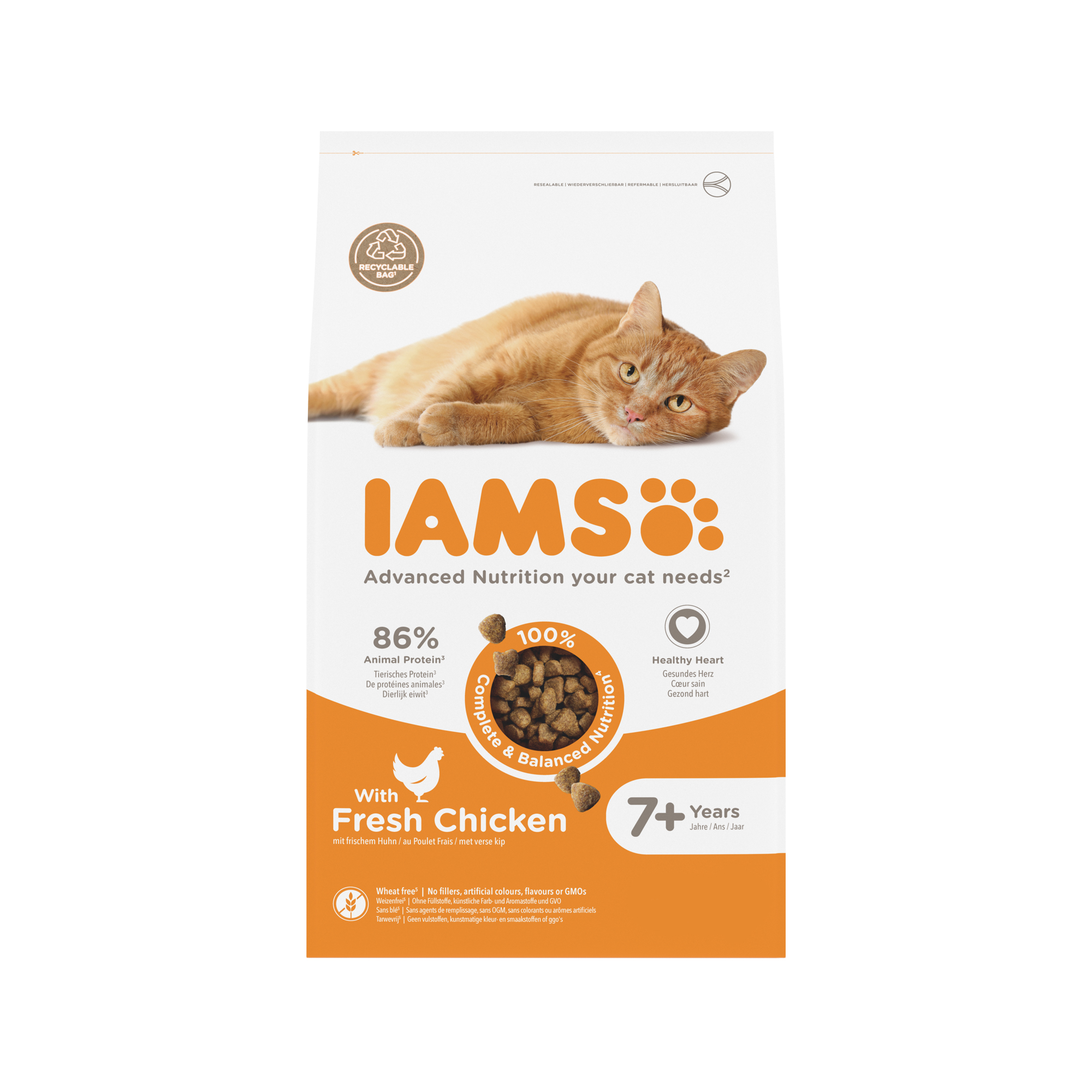 IAMS for Vitality Mature & Senior Cat Chicken