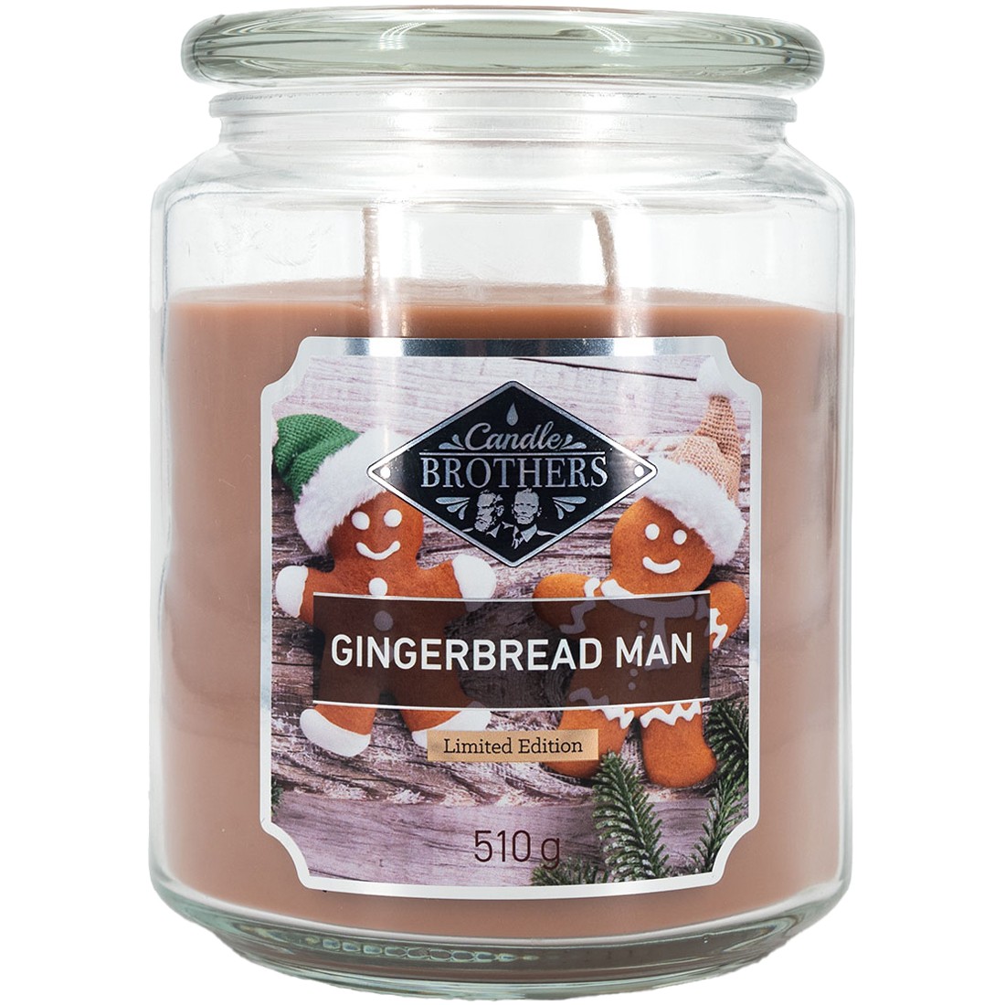 Bougie parfumée - Gingerbread Man - Cannelle & gingembre - 510 g