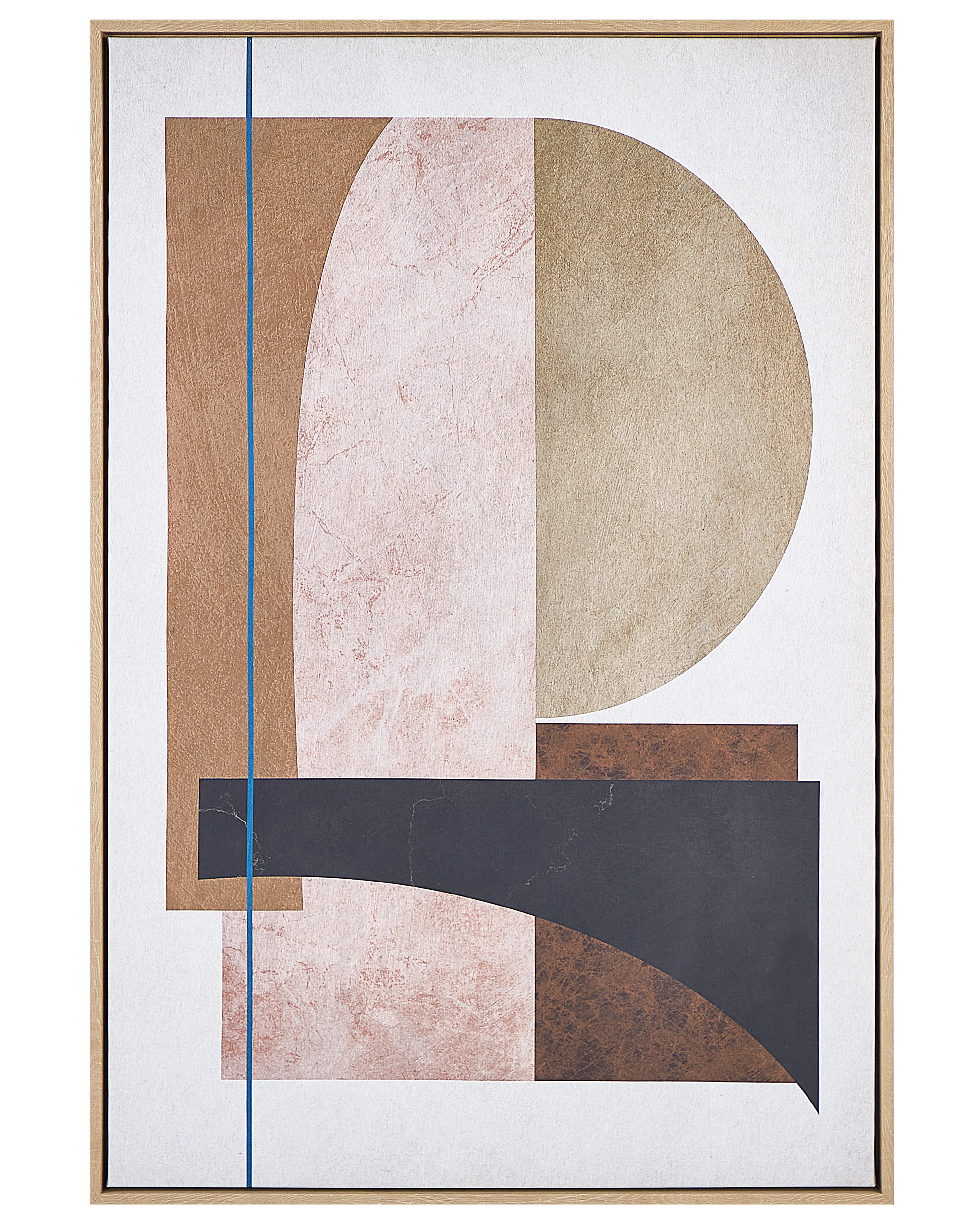 Canvas RUFFANO Abstract motief 63 x 93 cm Meerkleurig