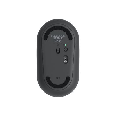 Logitech M350 - souris sans fil - gris
