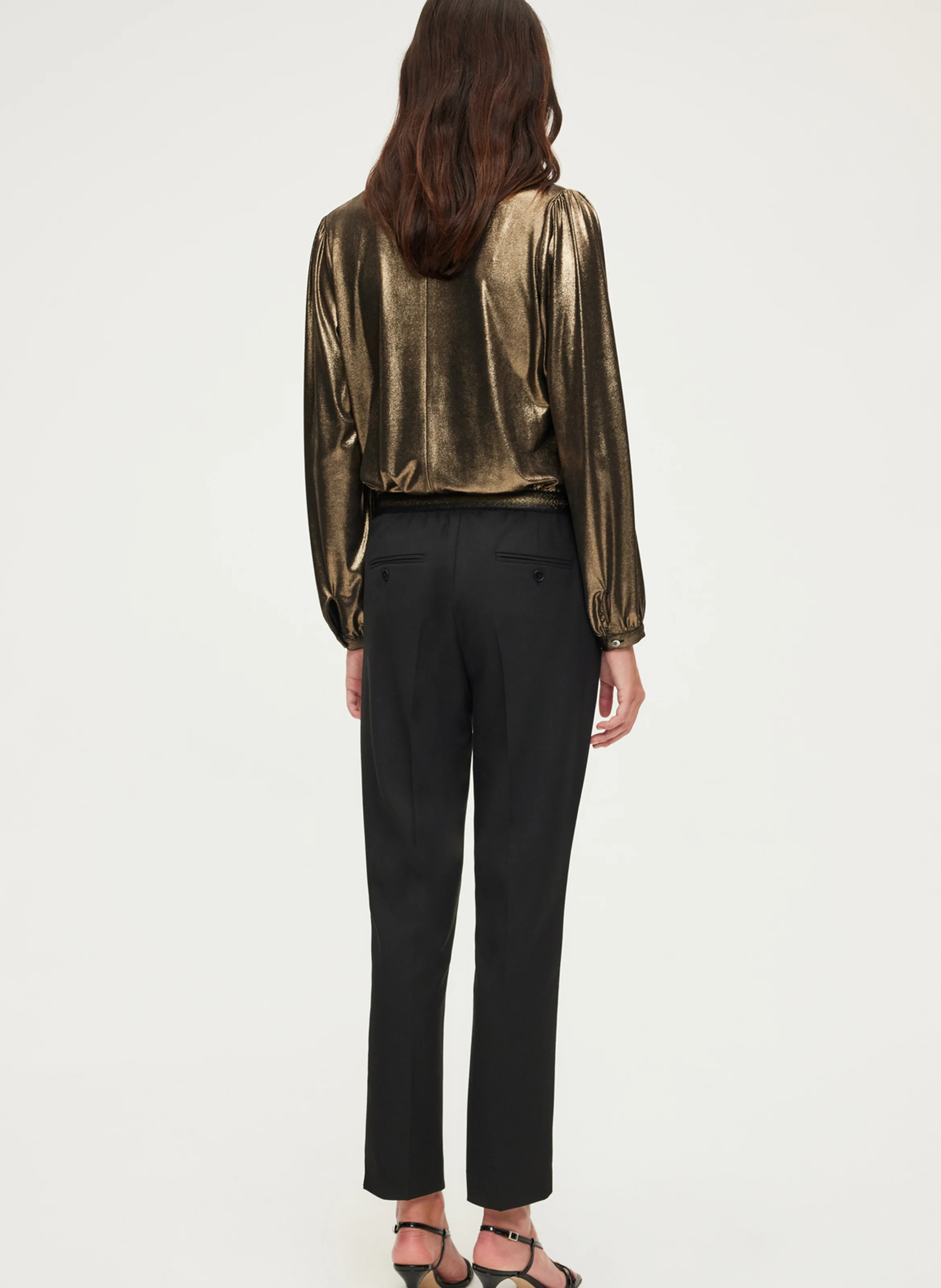NEELA - Pantalon large | Noir