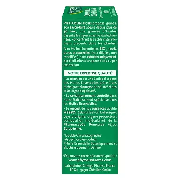 Óleo Essencial de Canela do Ceilão Orgânica Phytosun Arôms 5ml
