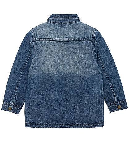 En Fant Denimjakke - Blåe Denim