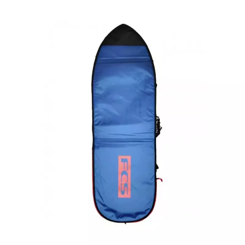 Housse surf FCS Classic Fun Board Blue White
