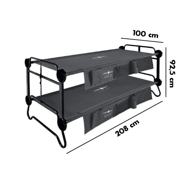 Lits superposés Disc-O-Bed XL
