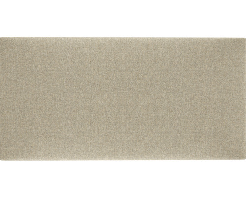 Wandkussen Effen crème-beige geweven look 30 x 60 cm