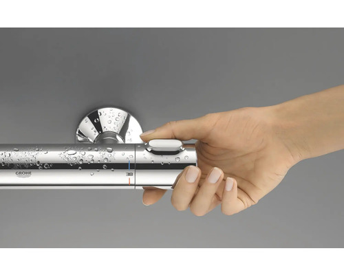 Grohe Quickfix douchemengkraan met thermostaat PRECISION FLOW chroom 34840000
