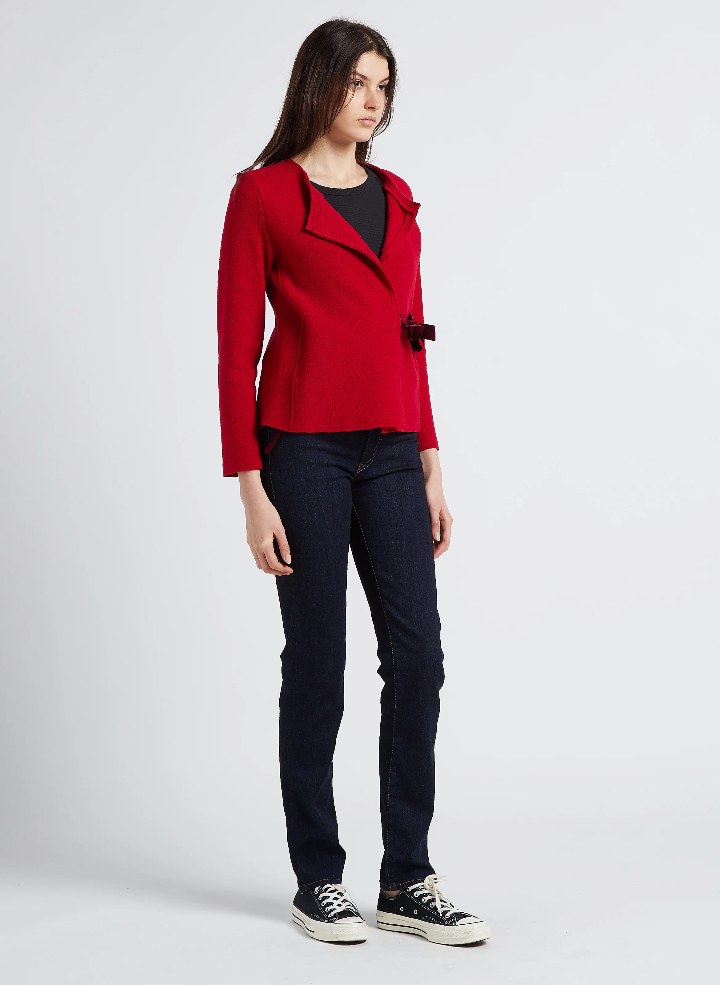724 HIGH RISE STRAIGHT - Jean slim en coton mélangé | Jean brut