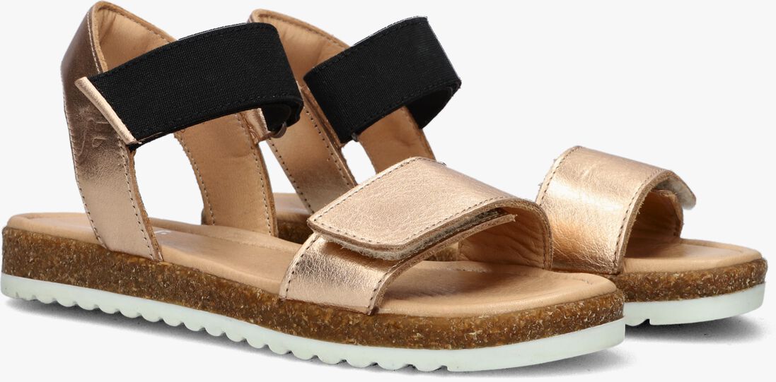 JOCHIE & FREAKS ros&eacute;gouden jochie & freaks sandalen soul