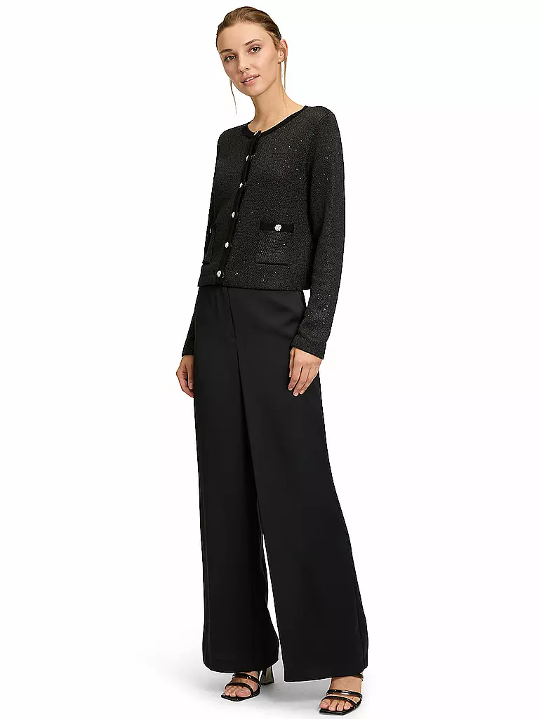 VERA MONT Strickjacke schwarz
