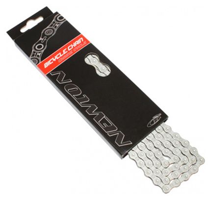 CHAINE VELO  9V. NEWTON ANTI-ROUILLE GRIS 114 MAILLONS