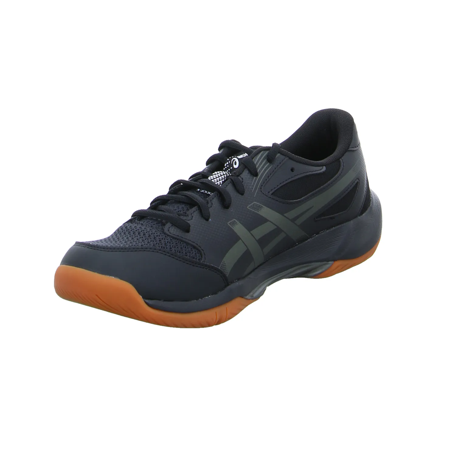 ASICS Indoor Freizeitschuh Schwarz Synthetik