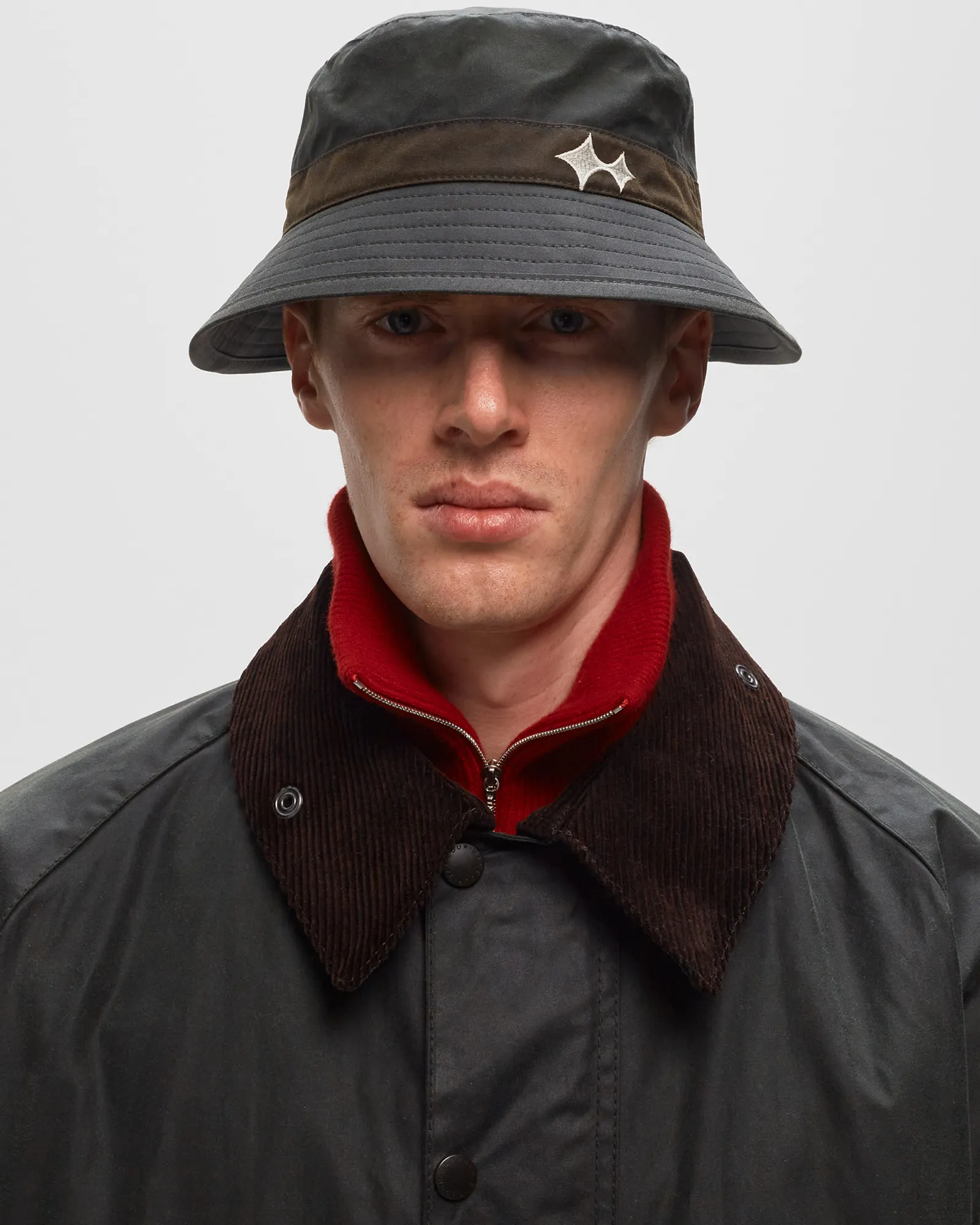 Chapéu Bucket Barbour X BSTN Brand