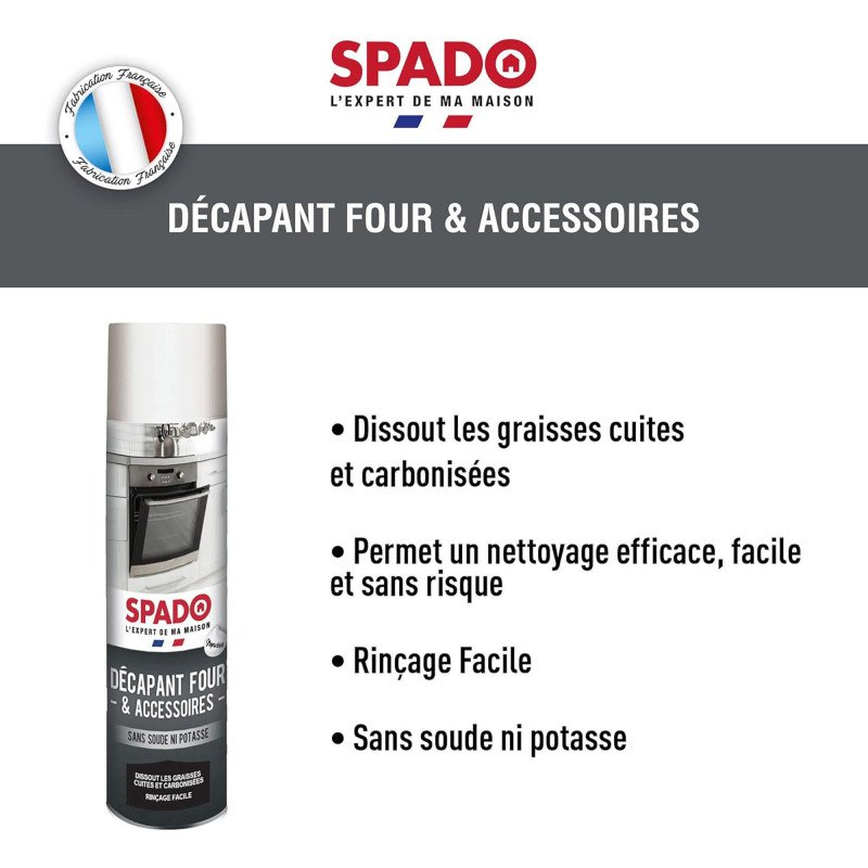 Décapant four et accessoires 600 ml