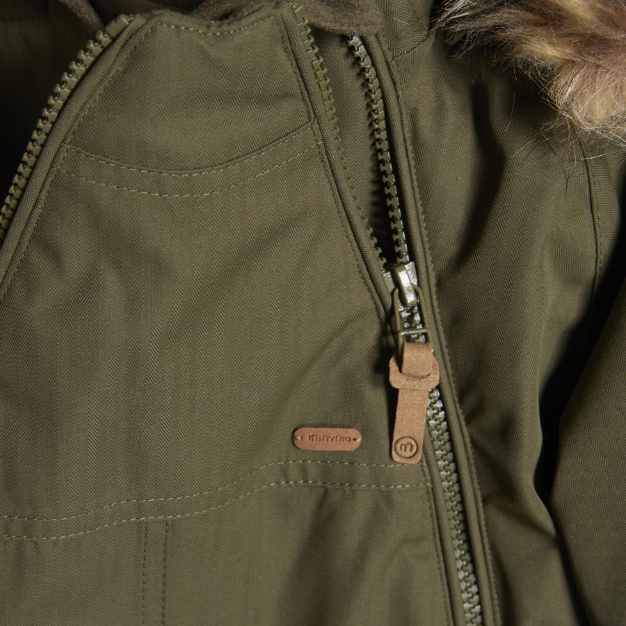 Minymo Schneeanzug Olive Night