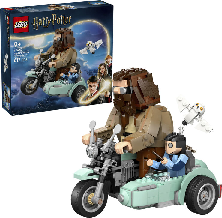 Lego Hagrid og Harrys motorcykeltur 76443