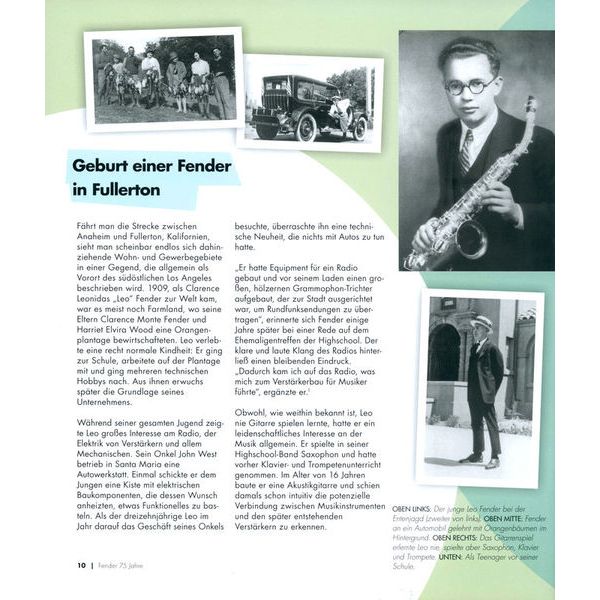 Hannibal Verlag 75 Jahre Fender