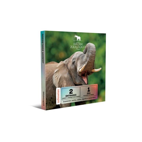 Odisseias Jardim Zoológico | Entradas para 1 Adulto   1 Criança