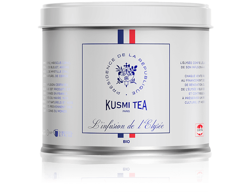L'infusion de l'Elysée-Infusion bio aux notes fruitées Boîte 90 g