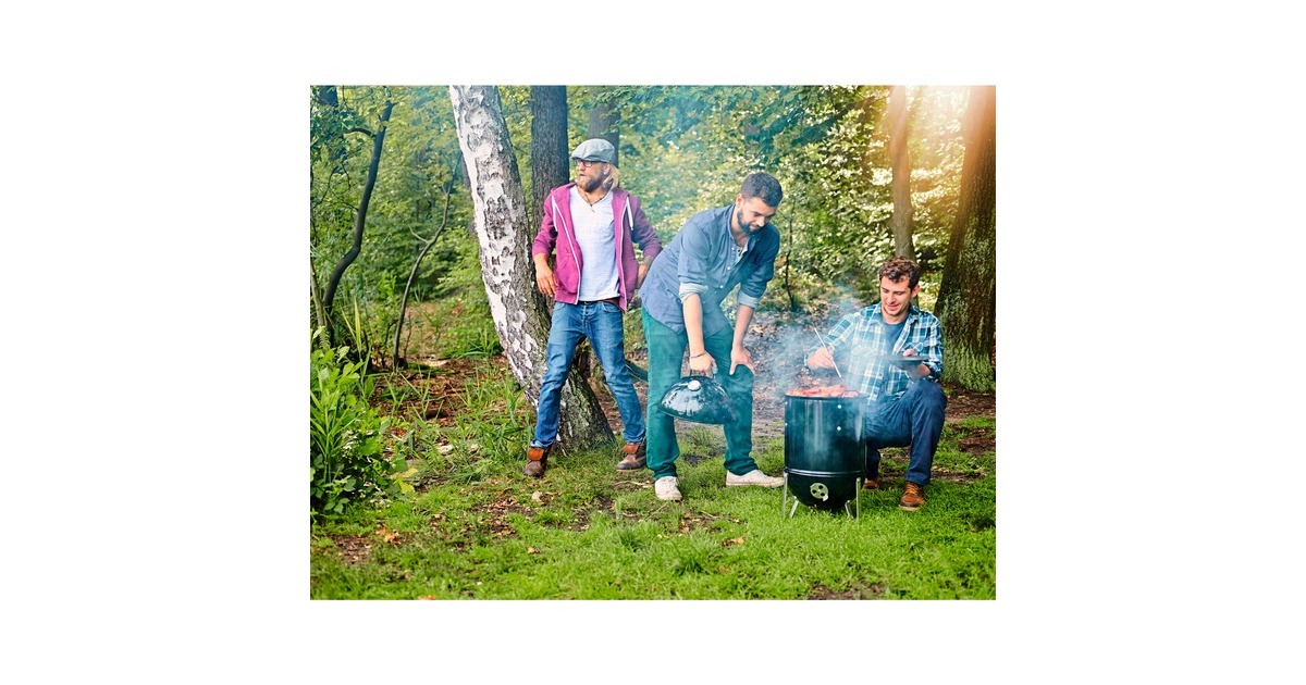 WeberSmokey Mountain Cooker smoker  (Zwart, Ø 47 cm)