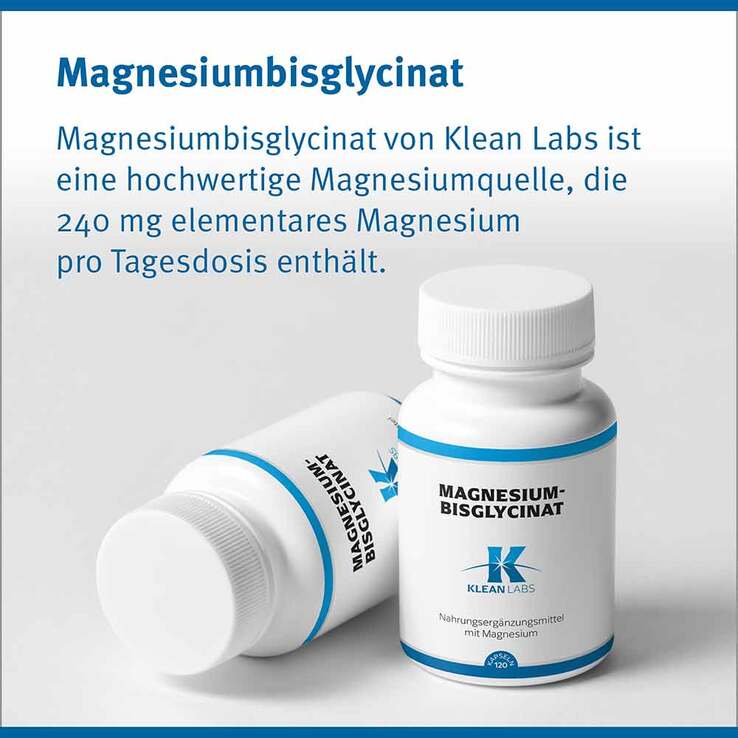 Magnesium Bisglycinat Kapseln, 120 St