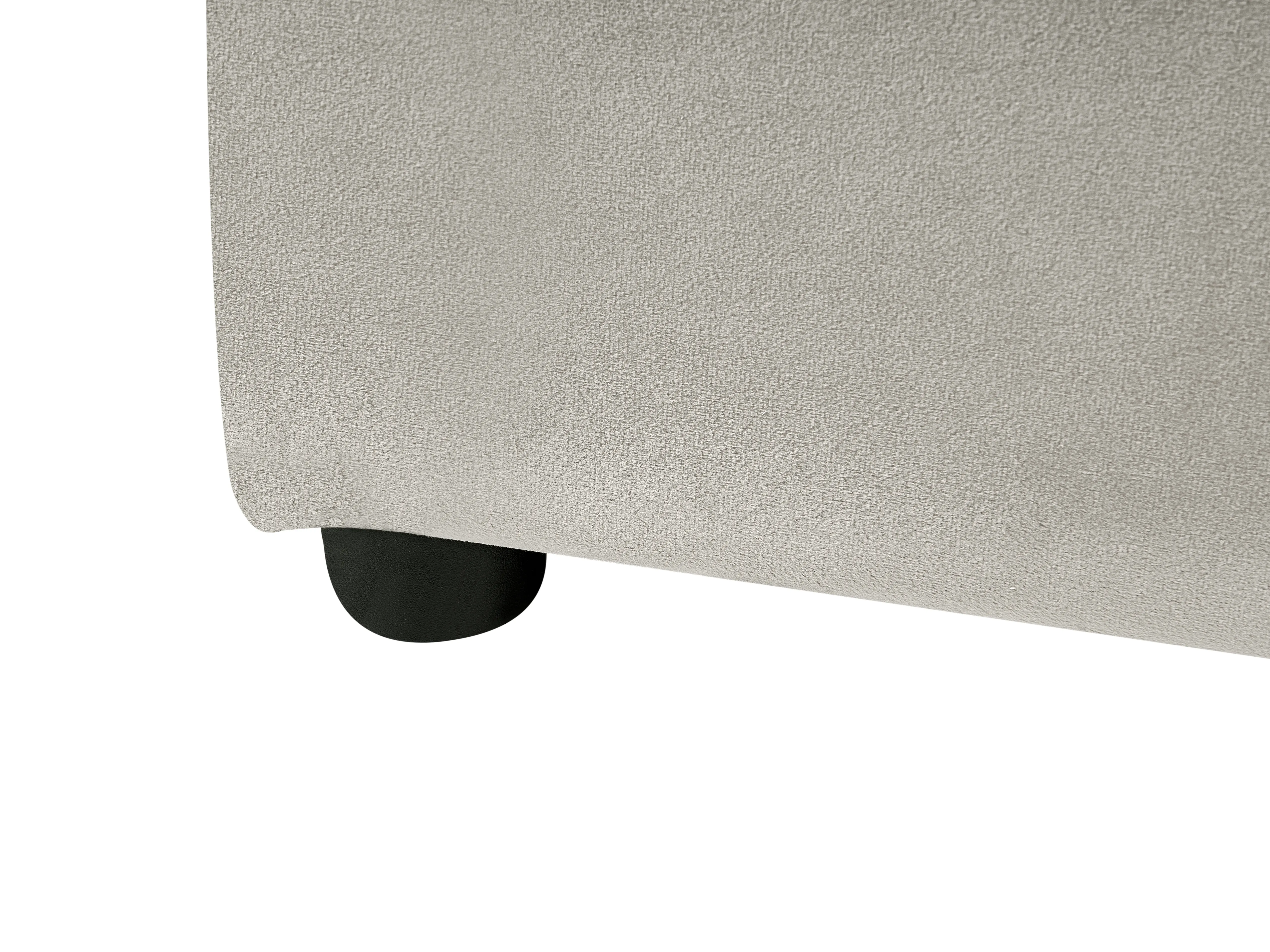 Bed Fluweel LAVAUR 180 x 200 cm Taupe