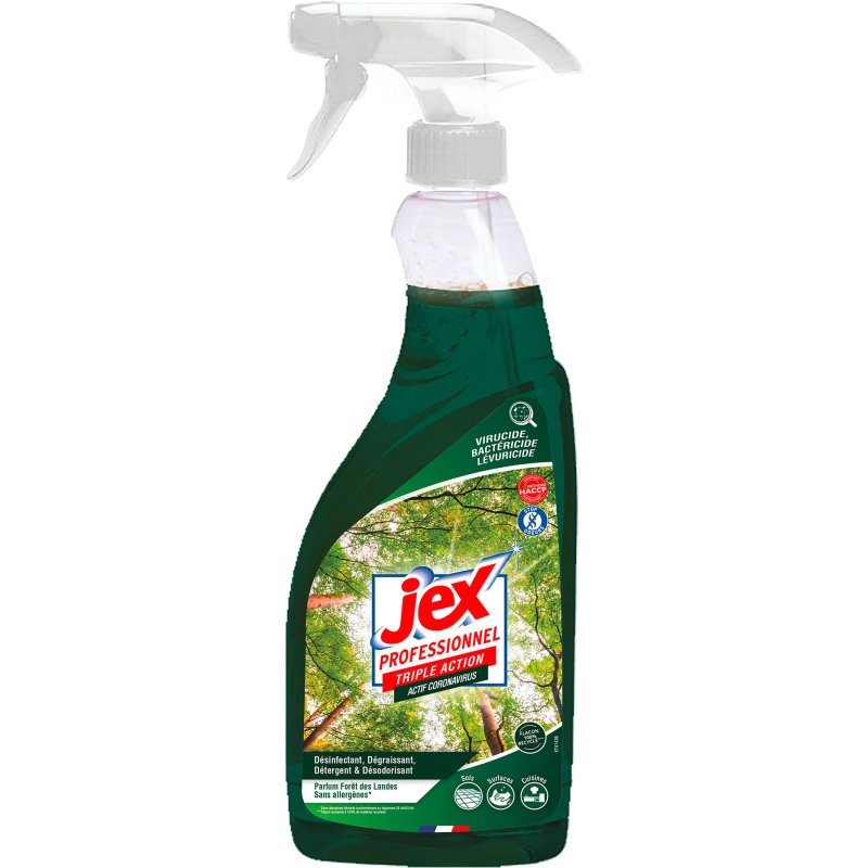 Nettoyant triple action Jex Professionnel Forêt des Landes - Spray 750 ml