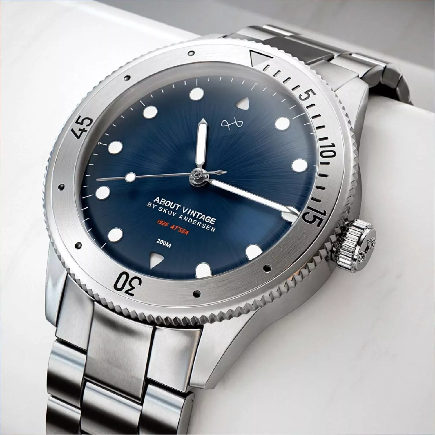 About Vintage 1926 39,5mm 1926-steel-blue