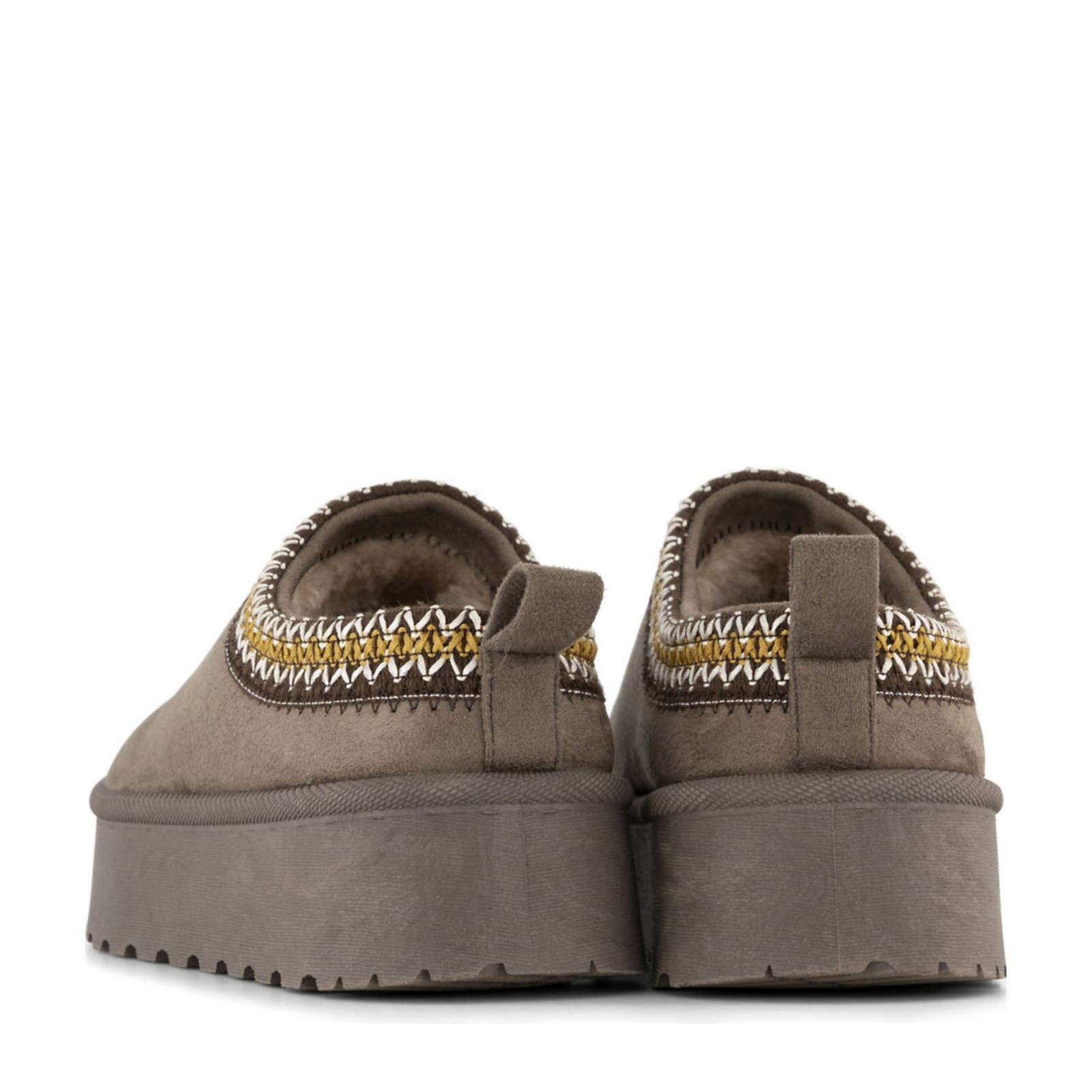 Graceland pantoffels taupe