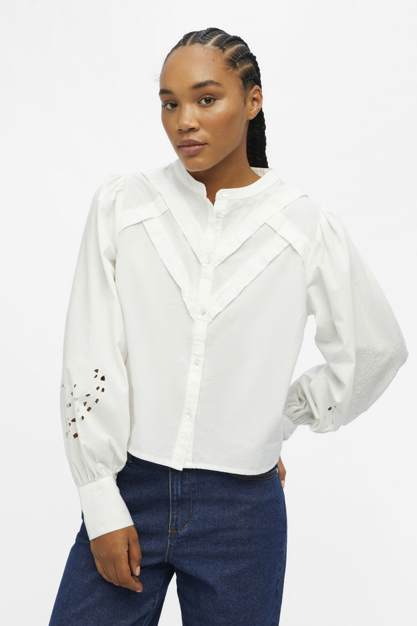 Blusa balonê - Branca